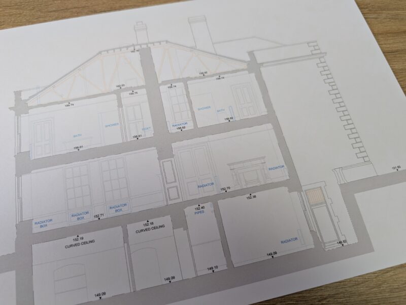 Decoding the CAD Drawing from a Measured Building Survey | LDS